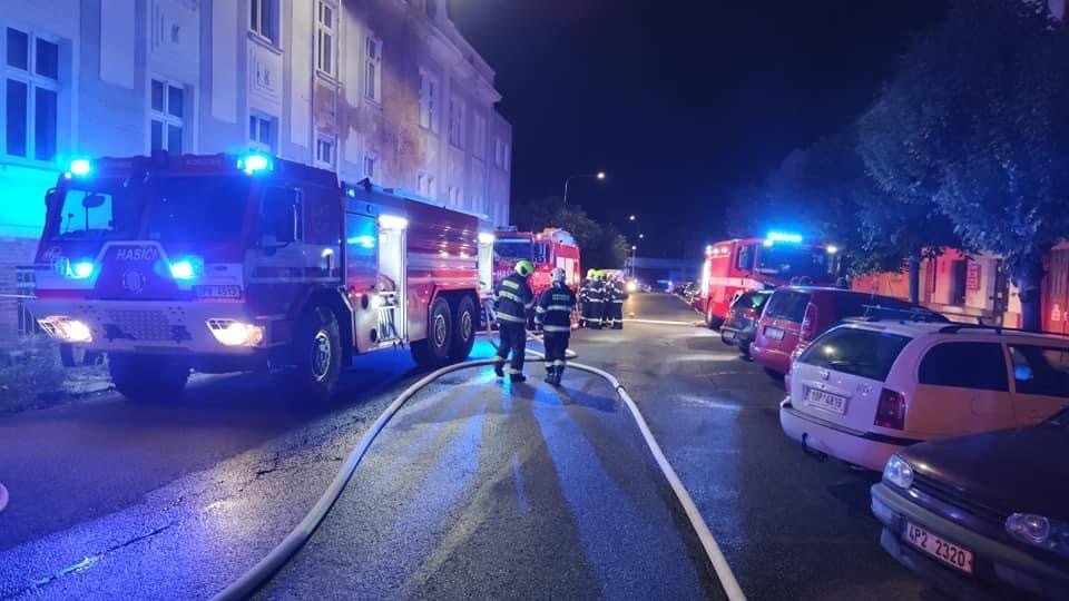 V Plzni hořelo 3 000 metrů čtverečních opuštěného objektu.