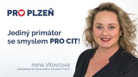 Irena Vítovcová, která založila sdružení pomáhající rodinám s autistickými dětmi, kandiduje na primátorku za hnutí Pro Plzeň