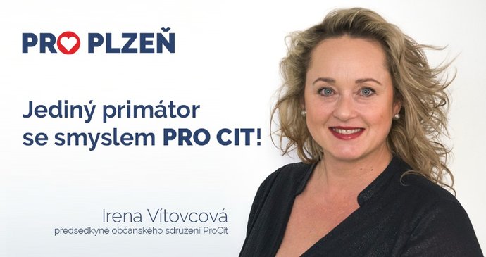 Irena Vítovcová, která založila sdružení pomáhající rodinám s autistickými dětmi, kandiduje na primátorku za hnutí Pro Plzeň