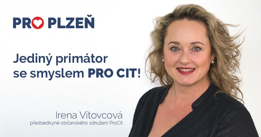 Irena Vítovcová, která založila sdružení pomáhající rodinám s autistickými dětmi, kandiduje na primátorku za hnutí Pro Plzeň.