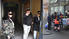 Kyselinový útok v Plzni: Žena chtěla rváče uklidnit, polila je čističem se žíravinou