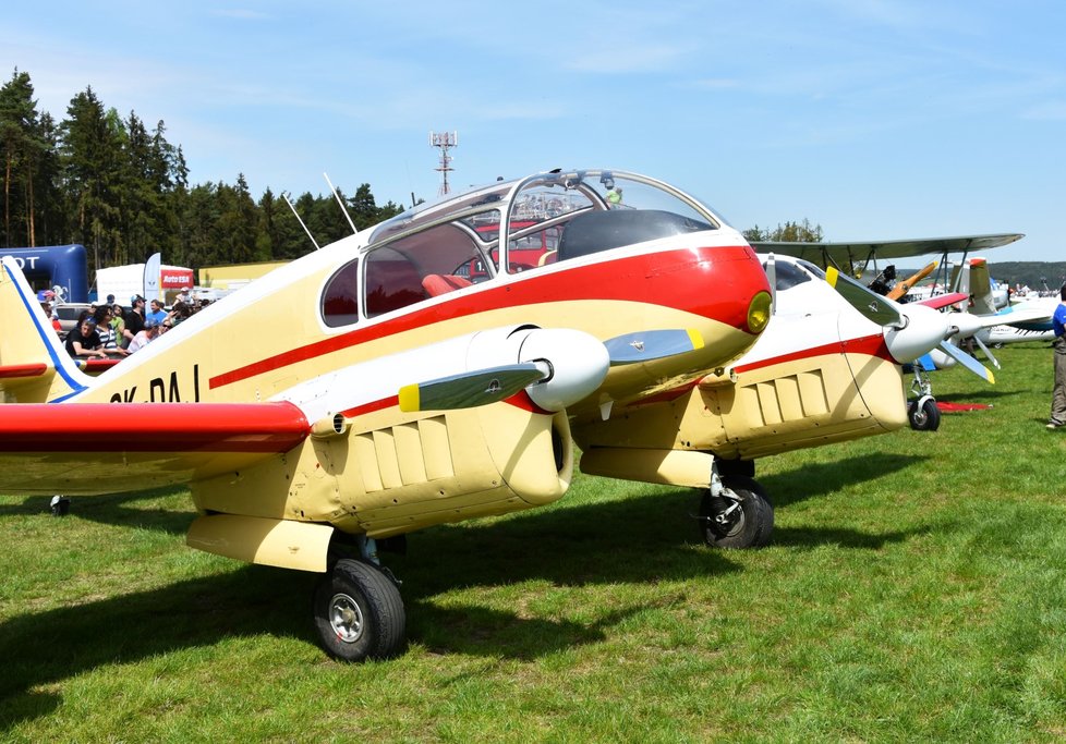 Letadlo Aero 45 z roku 1956