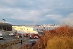 Požár skladu potravin v Plzni. (31.12. 2021)