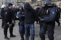Pochod extremistů v Plzni byl bez incidentů