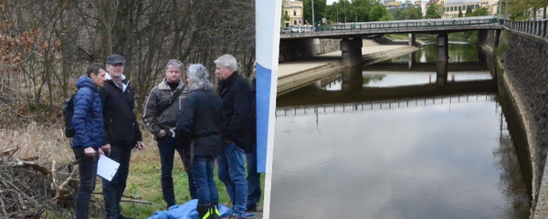Policisté z řeky v centru Plzně vylovili lidskou hlavu. Patří k dříve nalezenému tělu?