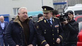 Ministr vnitra Milan Chovanec (ČSSD) a policejní prezident Tuhý