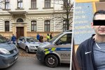 Policie dopadla v centru Plzně muže (25), kterého podezřívá z vraždy ženy (†46).