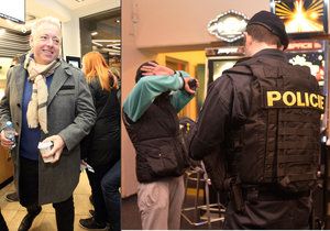 Cizinci bez dokladů a drogy: Chovanec vyrazil s policií do plzeňských barů a heren.