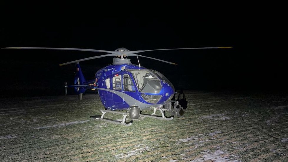 Policejní manévry u záchytného zařízení v Balkové na Plzeňsku.