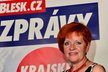 Ivana Bartošová z KDU-ČSL je jedničkou Koalice pro Plzeňský kraj.