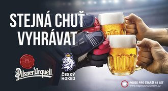 Pivo ze zlaté várky oslaví první český gól na hokejovém šampionátu