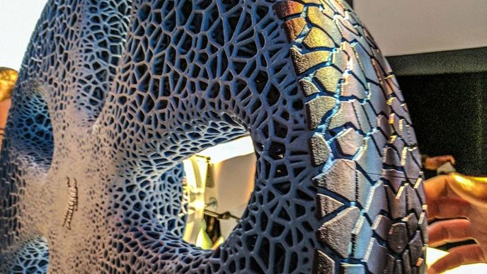 Michelin ukázal pneumatiky budoucnosti: Nepotřebují vzduch a využívají principu 3D tisku