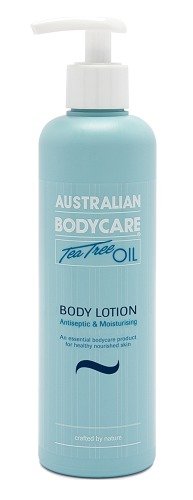 Australian Bodycare, tělové mléko s olejem tea tree, 322 Kč (250 ml), koupíte na www.dkpharma.cz