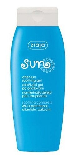 Ziaja Sun, zklidňující gel po opalování, 48 Kč (200 ml), koupíte na www.ruzova10.cz