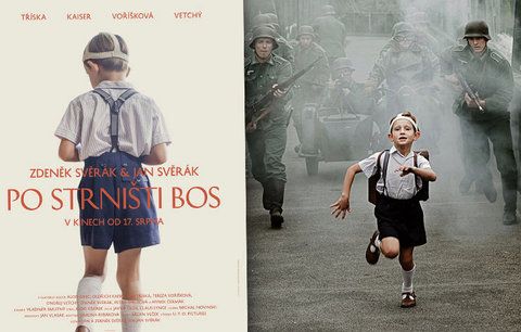 Svěrákův snímek Po strništi bos se blíží do kin, představil filmový plakát