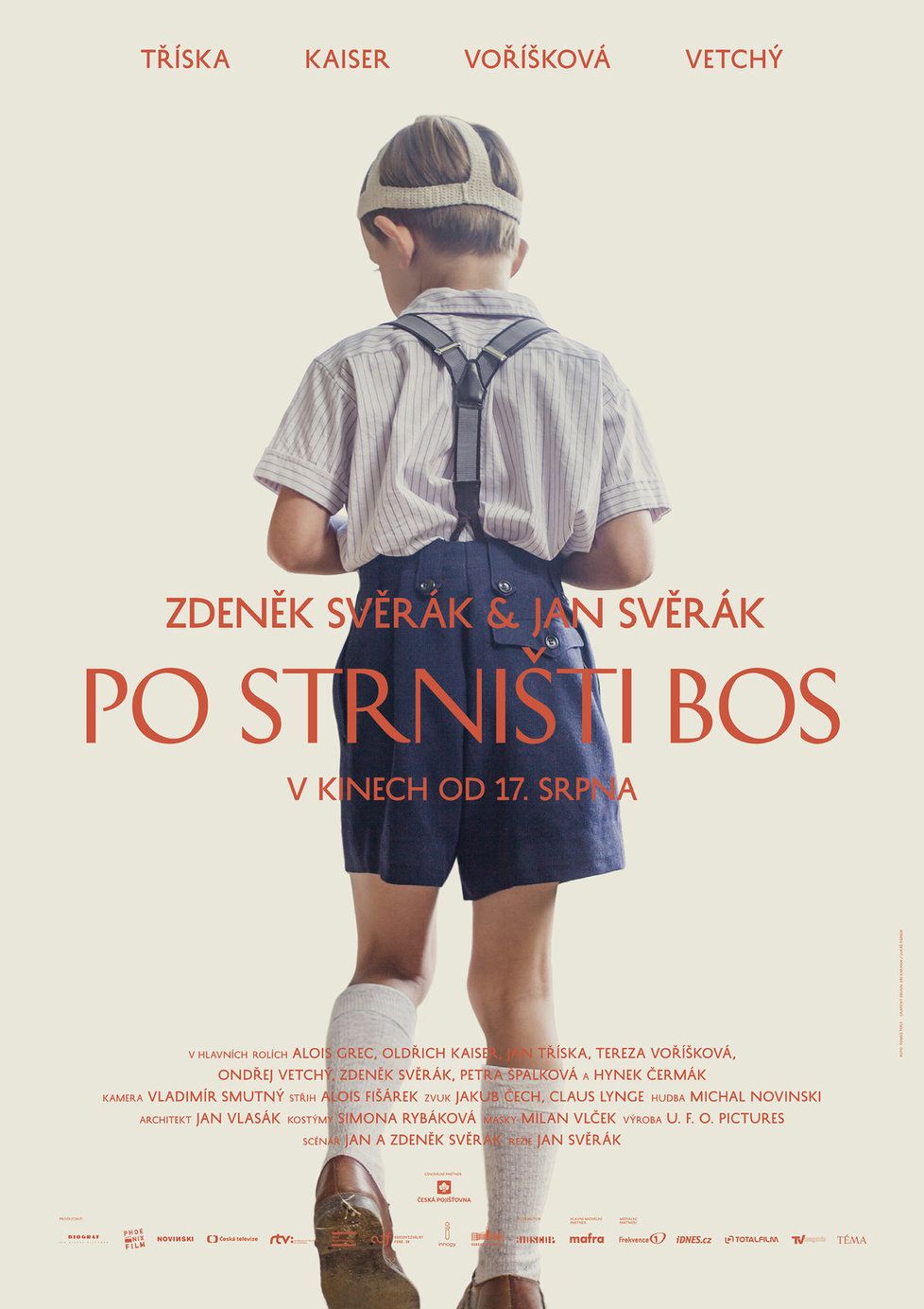 Po strništi bos je lyrický film o dětství a hrdinství v každém z nás, premiéru má 17. srpna 2017.