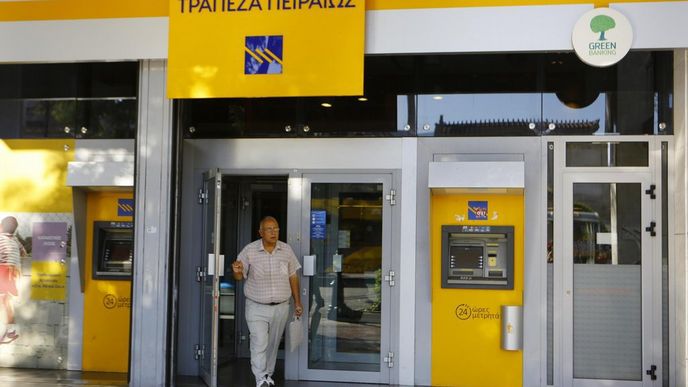 Pobočka banky Pireus