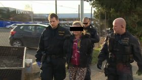 Ženu, která pobodala expřítele, zatkla policie.