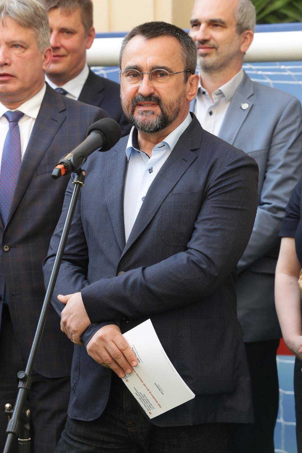 Lídrem kandidátky ČSSD do Evropských voleb je současný europoslanec Pavel Poc (23. 4. 2019)