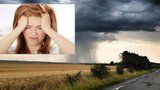 Za bolesti hlavy může proměnlivé počasí. Víme, jak se jí zbavit i bez léků