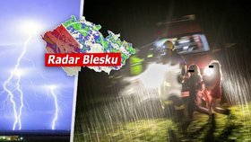 Řádění bouřek: Hasiči evakuovali dva dětské tábory v Královéhradeckém kraji