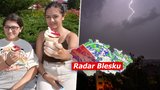 Česko čekají bouřky a teplotní sešup. Víkend proprší, sledujte radar Blesku. Kdy přijde babí léto?