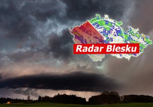 Ve středu v Česku hrozí i tvorba nebezpečných supercel.