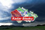 V Česku hrozí bouřky, může se vytvořit i supercela.
