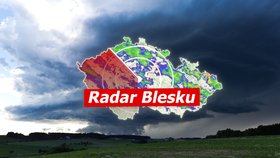 Počasí v dubnu bude jak na houpačce. A udeřily bouřky, hrozí i supercela! Sledujte radar Blesku