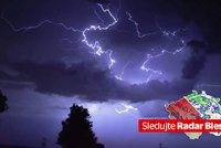 Na Česko udeří bouřky, přinesou kroupy a lijáky. Hrozí rozvodnění malých toků, sledujte radar Blesku