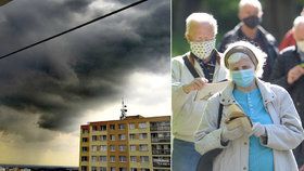 Víkend přinese déšť a místy bouřky, sledujte radar Blesku. Pozor i na silný vítr