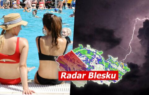 Ochlazení přinese do Česka lijáky i kroupy, sledujte radar Blesku. Tropy se ale vrátí