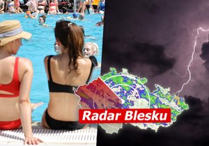 Letní teploty si dávají pauzu. Přijdou i bouřky, sledujte radar Blesku. Kdy dorazí první tropy?