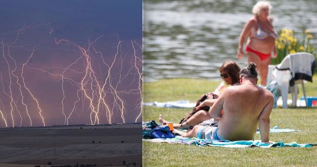 Velká prázdninová předpověď: Vedra v Česku jen tak nepoleví, ochladí nás jen bouřky