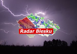 Na jih Česka se ženou silné bouřky