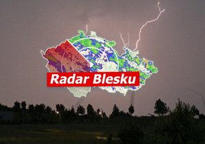 Na severu Moravu a ve Slezsku hrozí silné bouřky s kroupami.