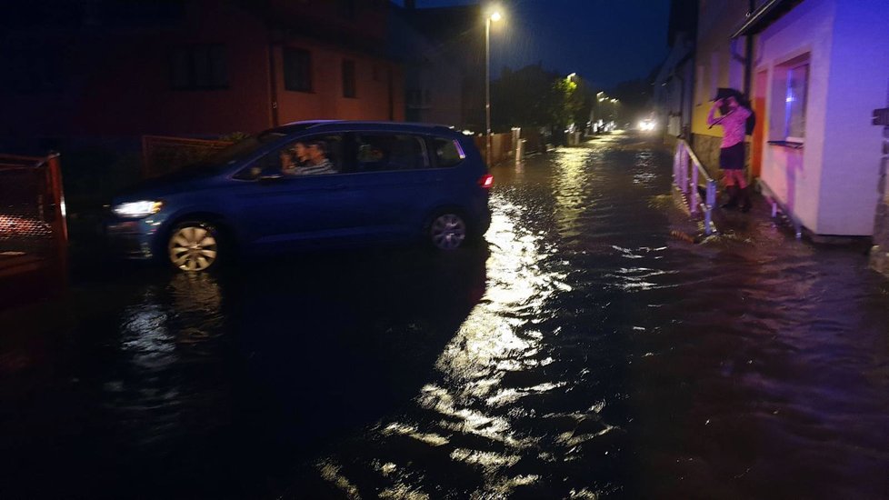 Česko zasáhly bouřky a lijáky