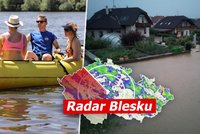 Konec tropů, léto se odmlčí. Bude deštivo a do 25 °C, sledujte radar Blesku. Co zbytek prázdnin?