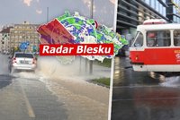 Lijáky neustanou, na východě Česka hrozí bouřky, sledujte radar Blesku. Kdy se oteplí?