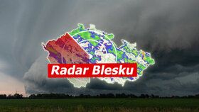 Vedro až 31 °C v Česku utnou bouřky, sledujte radar Blesku. A v noci vrcholí Perseidy