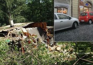 Silná bouřka zlila Šumavu, Prahu, Českou Lípu, festival i skauty. Sledujte radar.