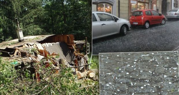 Silná bouřka zlila Šumavu, Prahu, Českou Lípu, festival i skauty. Sledujte radar