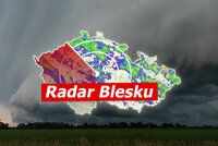 Vedro až 31 °C v Česku utnou bouřky, sledujte radar Blesku. A v noci vrcholí Perseidy