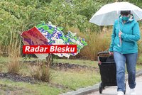 Po tropech se do Česka přiženou bouřky a kroupy, hladiny řek stoupnou: Sledujte radar Blesku