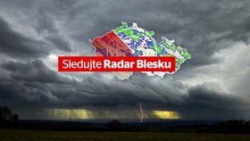 Přes naše území budou přecházet vydatné bouřky