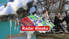 Teplý start března vystřídá chladný víkend, a co srážky? Sledujte radar Blesku