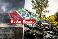Do Česka míří bouřky! Po tropech se ochladí a zaprší. Sledujte radar Blesku