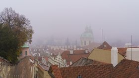 Nejteplejší podzim v Praze: Klementinum naměřilo 13,6 stupně, nejvíc od roku 1775