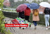 Celý víkend proprší. Bude říjnové počasí na draka? Sledujte radar Blesku