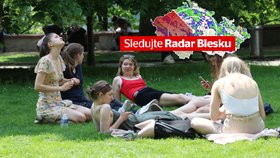 Česko čeká suchý týden i s letními teplotami, bude až 28 stupňů. Sledujte radar Blesku